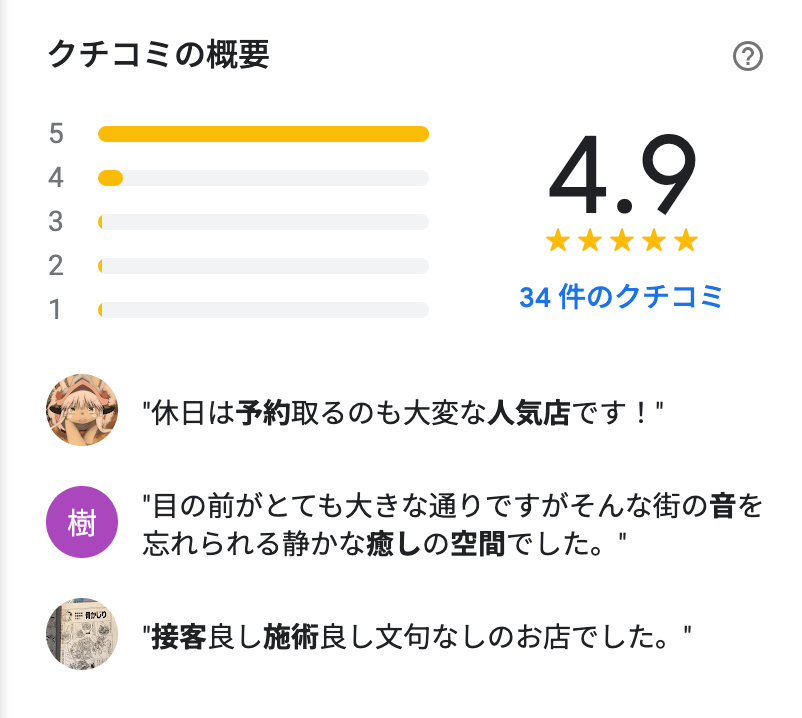 asian relaxation villa 藤沢長後店の口コミ